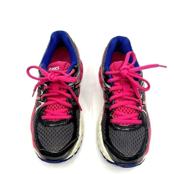 Asics Womens Gel Flux 2 Running Shoes Multicolor T568N Low Top Lace Up 6 - Picture 3 of 9